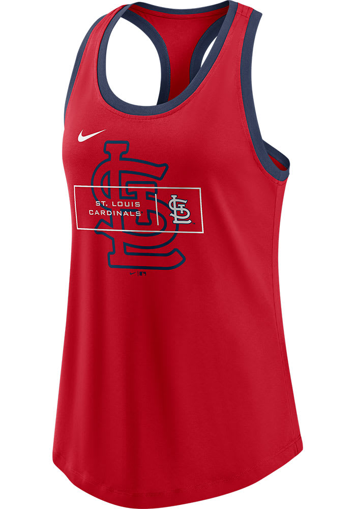 Nike St Louis Cardinals Womens Red X-ray Tank Top
