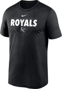 Nike Kansas City Royals Black Refresh Legend Short Sleeve T Shirt