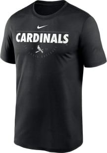 Nike St Louis Cardinals Black Refresh Legend Short Sleeve T Shirt