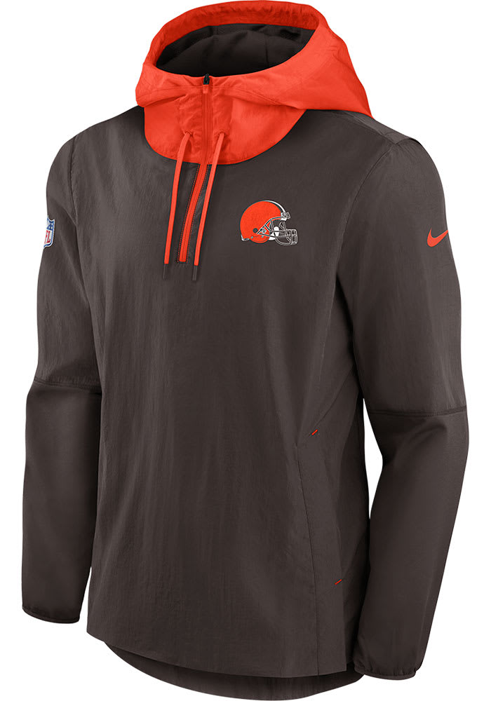 Nike Cleveland Browns Mens Brown LWT Player Light Weight Jacket