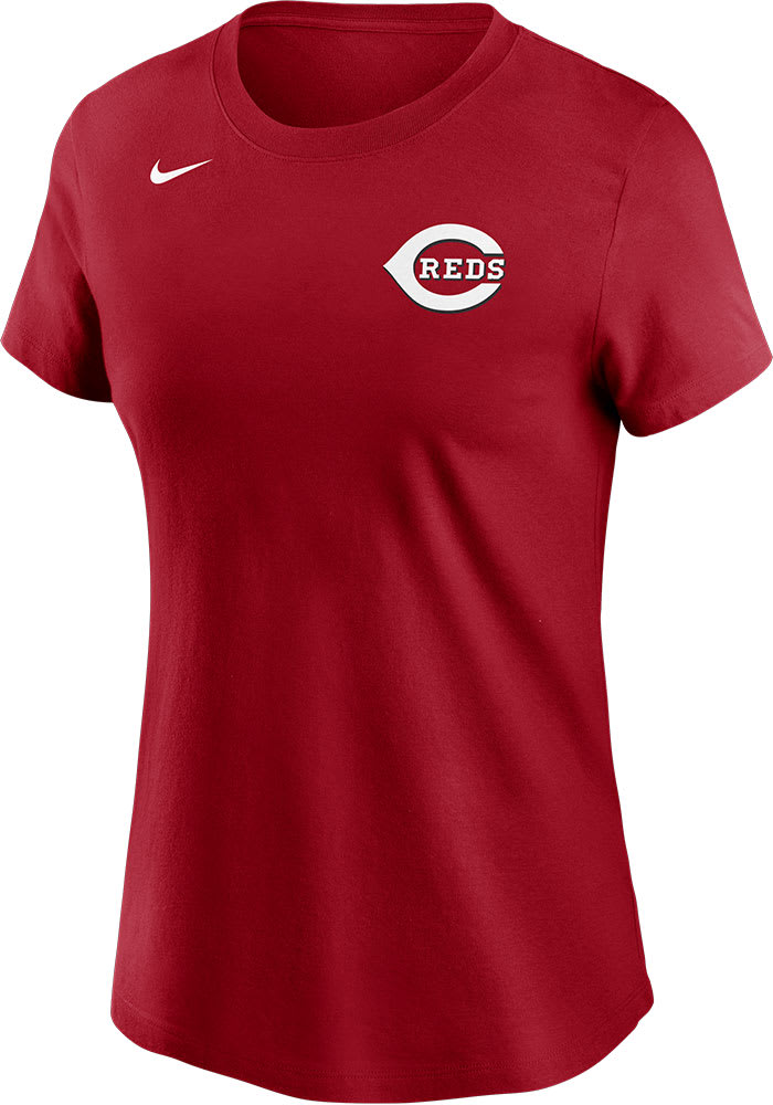 Nike Cincinnati Reds Womens Red Essential Short Sleeve T-Shirt