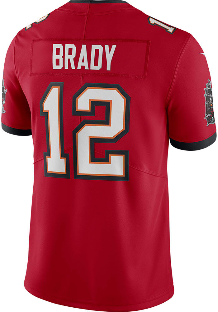 Tampa Bay Buccaneers Mens Brady T-Shirt by Nike - Red - Medium