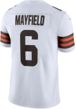 Baker Mayfield Nike Cleveland Browns Mens White ROAD Limited Football Jersey