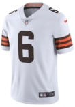 Baker Mayfield Nike Cleveland Browns Mens White ROAD Limited Football Jersey