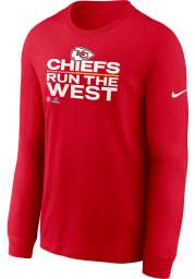 Nike Kansas City Chiefs Red Trophy Collection Long Sleeve T Shirt