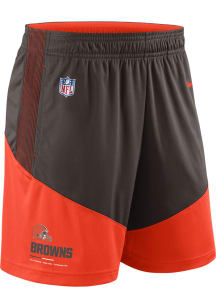 Nike Cleveland Browns Mens Brown KNIT Shorts