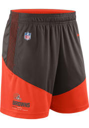Nike Cleveland Browns Mens Brown KNIT Shorts