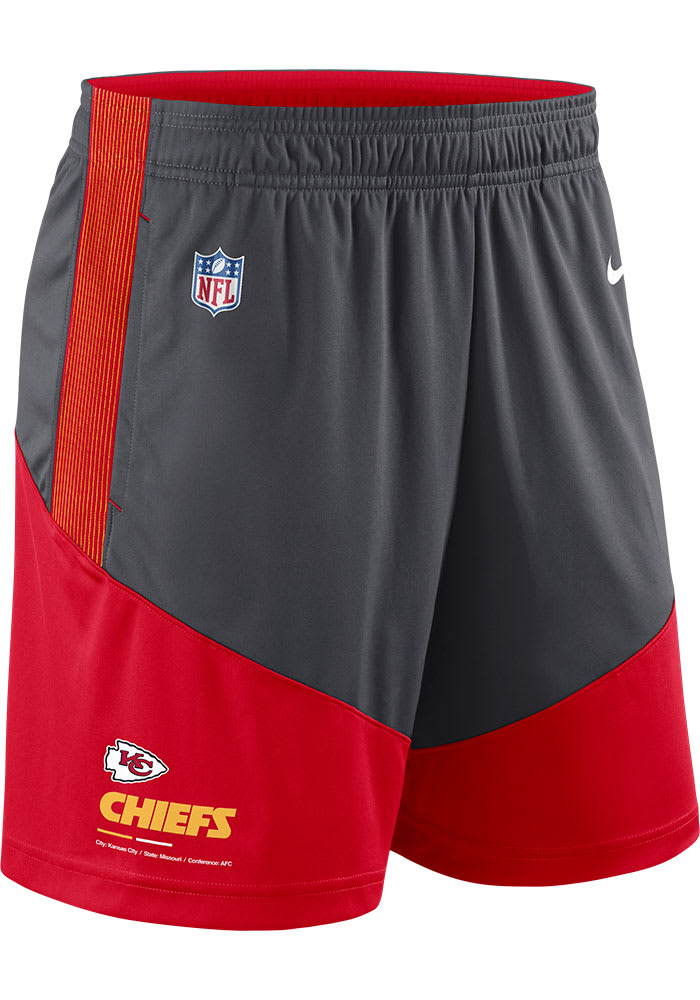 Nike Kansas City Chiefs Mens Grey KNIT Shorts