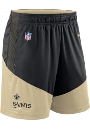 Nike New Orleans Saints Mens Black KNIT Shorts