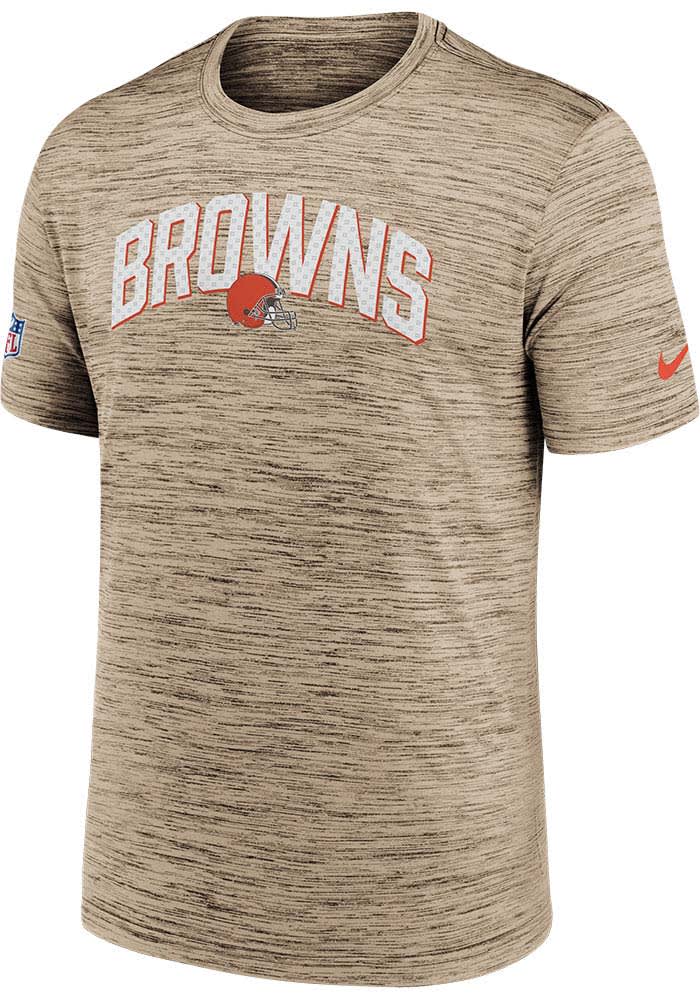 Nike Men's Cleveland Browns Sideline Legend T-Shirt - Velocity Brown - M (Medium)