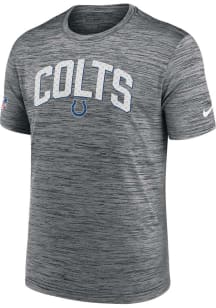 Nike Indianapolis Colts Grey SIDELINE VELOCITY Short Sleeve T Shirt