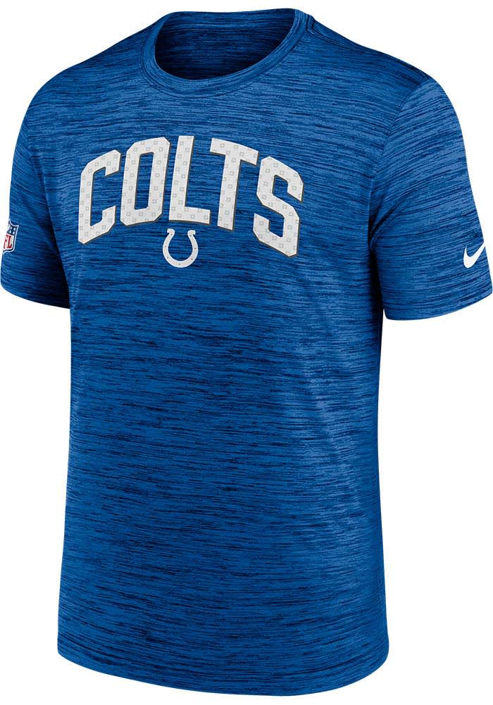 Nike Indianapolis Colts Blue SIDELINE VELOCITY Short Sleeve T Shirt