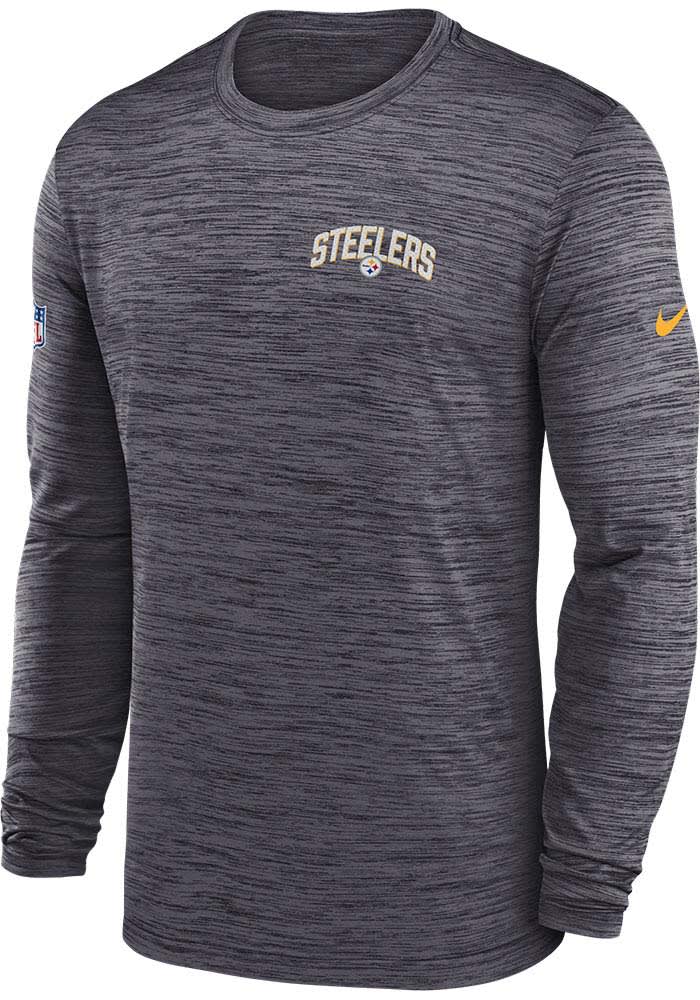 Pittsburgh Steelers Nike Fan Gear Mascot Performance Full-Zip Hoodie -  Black/Gold