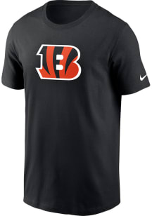 Nike Cincinnati Bengals Black TEAM LOGO Short Sleeve T Shirt