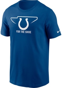 Nike Indianapolis Colts Blue TEAM LOGO Short Sleeve T Shirt