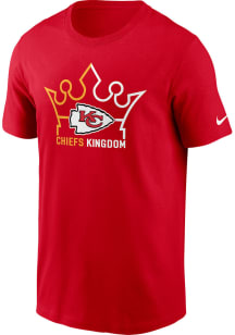 Nike Kansas City Chiefs Red TEAM LOGO Short Sleeve T Shirt