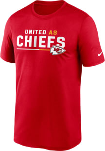 Nike Kansas City Chiefs Red SHOUTOUT Short Sleeve T Shirt