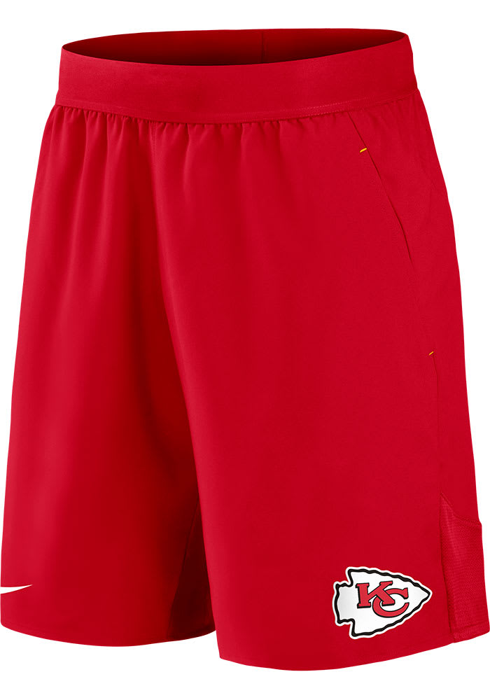 Nike Kansas City Chiefs Mens Red STRETCH WOVEN Shorts