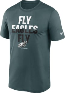 Nike Philadelphia Eagles Teal Local Phrase Legend Short Sleeve T Shirt