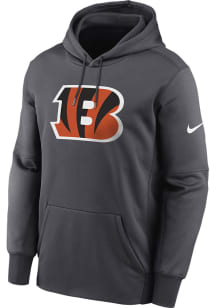 Nike Cincinnati Bengals Mens Grey Logo Therma Hood