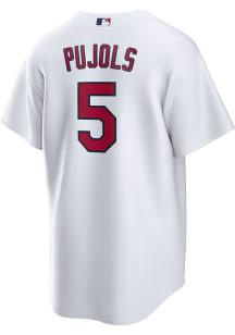 Albert Pujols St Louis Cardinals Mens Replica Home Jersey - White
