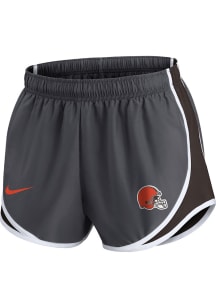 Nike Cleveland Browns Womens Charcoal Primetime Shorts