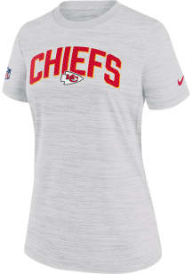 Nike Kansas City Chiefs Womens White Velocity T-Shirt