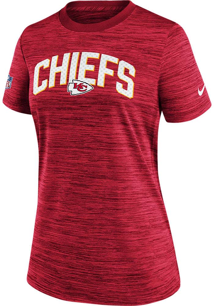 Nike Kansas City Chiefs Womens Red Velocity T-Shirt