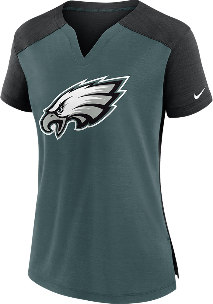 Nike Philadelphia Eagles Womens Teal Primetime T-Shirt