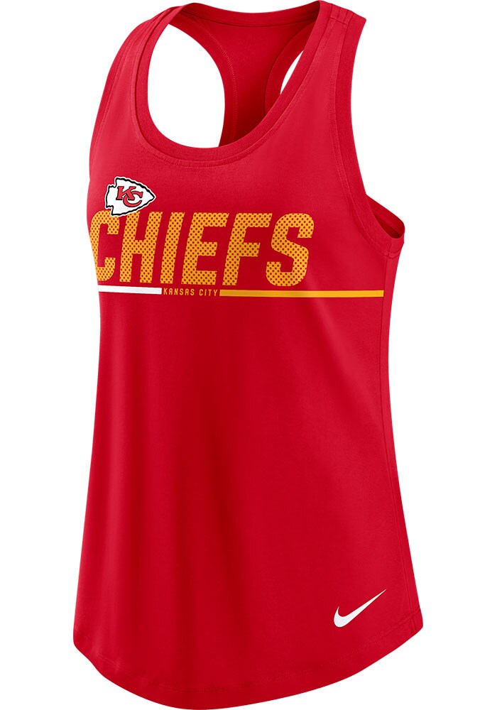 Kansas City Chiefs Antigua Women's Sleeveless Tribute Polo - Red