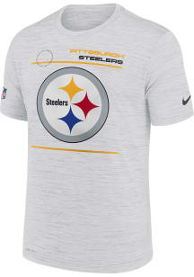 Nike Pittsburgh Steelers White Velocity Short Sleeve T Shirt