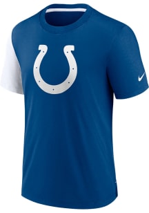 Nike Indianapolis Colts Blue Dri-Fit Cotton Short Sleeve Fashion T Shirt