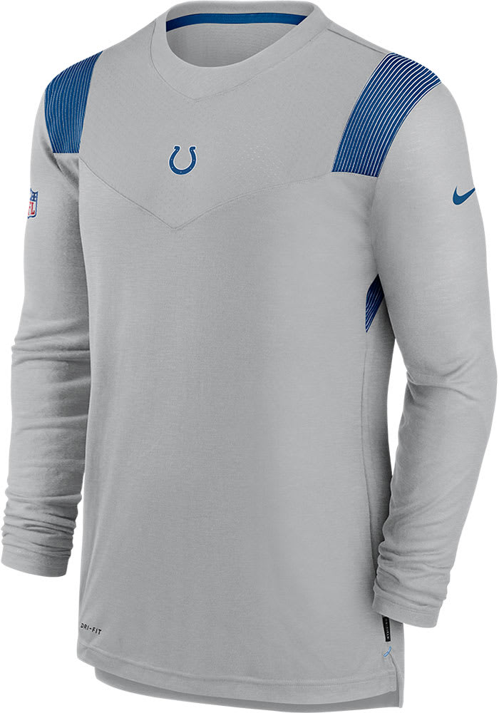 Nike Indianapolis Colts Grey Top Player UV Long Sleeve T-Shirt