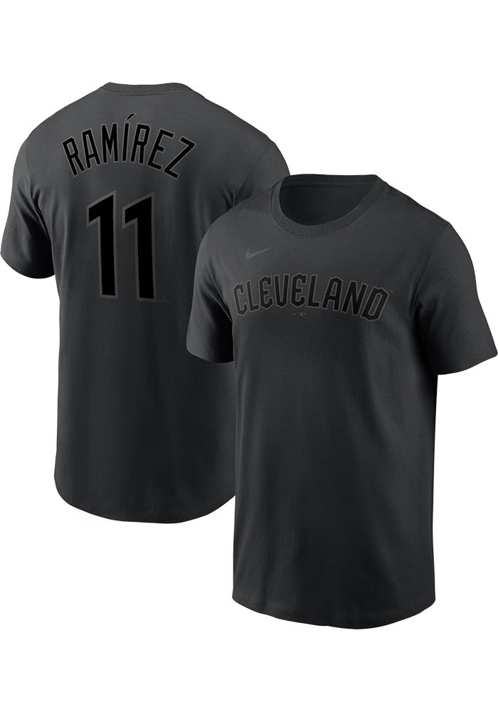 Shane Bieber Cleveland Indians Nike Name & Number Player T-Shirt