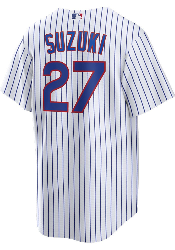 Seiya Suzuki Chicago Cubs Mens Replica Home Jersey - White