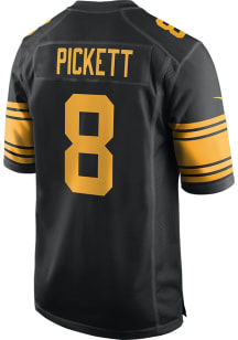 Kenny Pickett  Nike Pittsburgh Steelers Black Alt Game Football Jersey