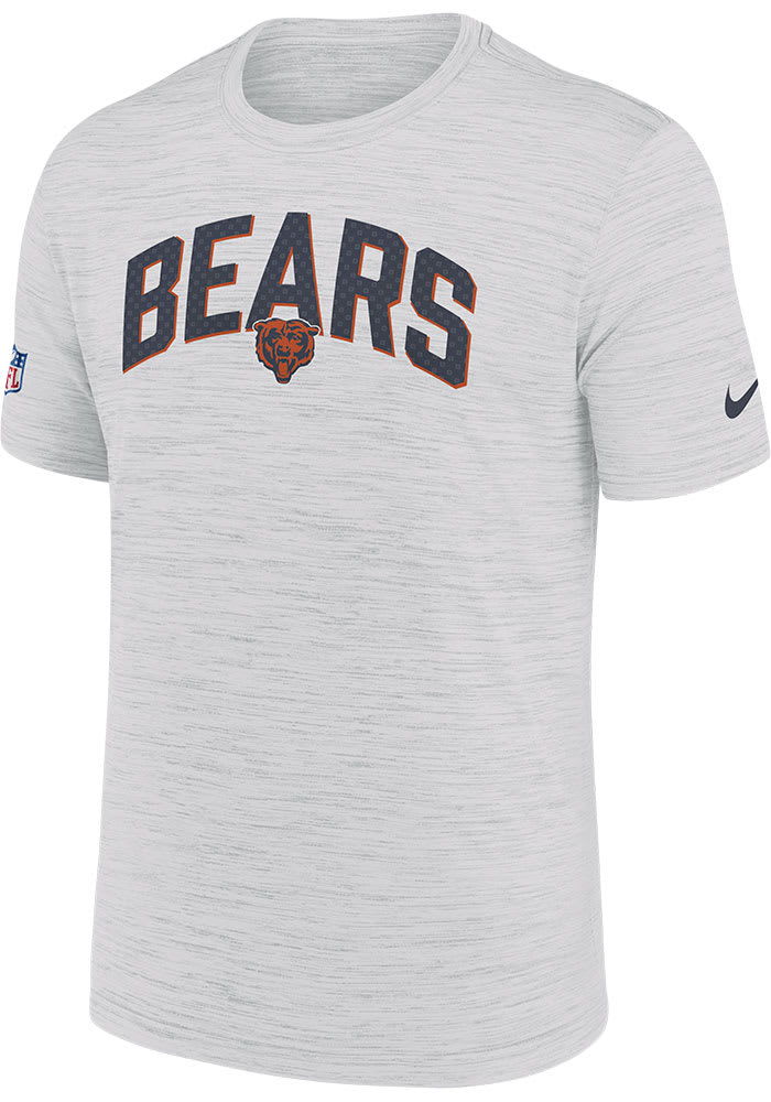 Nike Chicago Bears Navy Blue Velocity Short Sleeve T Shirt