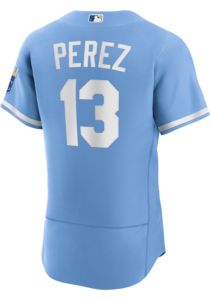 Nike Men's Salvador Perez White Kansas City Royals 2022 Home Authentic  Player Jersey