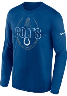 Nike Indianapolis Colts Blue Icon Essential Long Sleeve T-Shirt