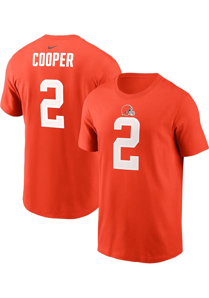 Amari Cooper Cleveland Browns Nike Player Name & Number T-Shirt - Brown