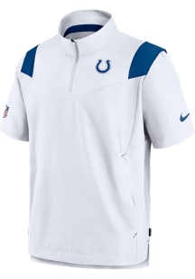 Nike Indianapolis Colts Mens Blue Lightweight Coach Pullover Jackets