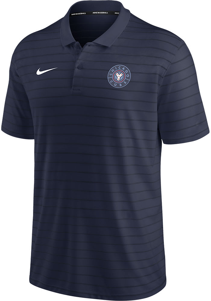 Chicago Cubs Dri-Fit Franchise Polo by NIKE