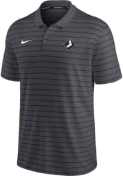 Chicago White Sox Mens Black AC SS STRIPED POLO - CITY CONNECT Short Sleeve Polo