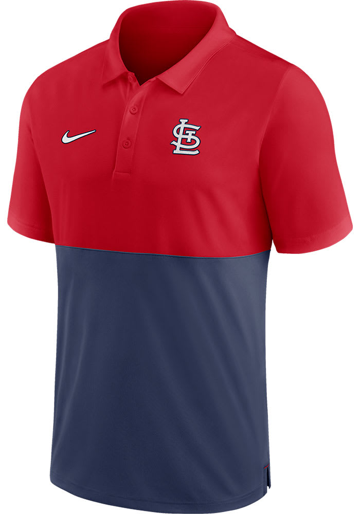 Men's Antigua Red St. Louis Cardinals Compass Polo