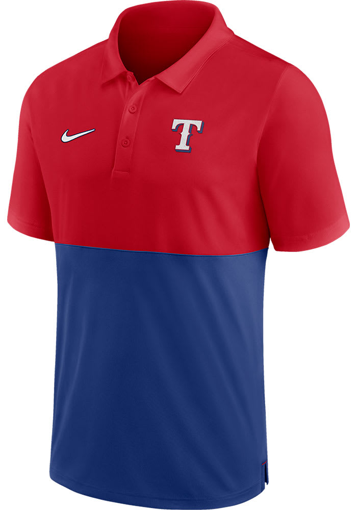 Men's Antigua Texas Rangers Tribute Polo, Size: XL, Red