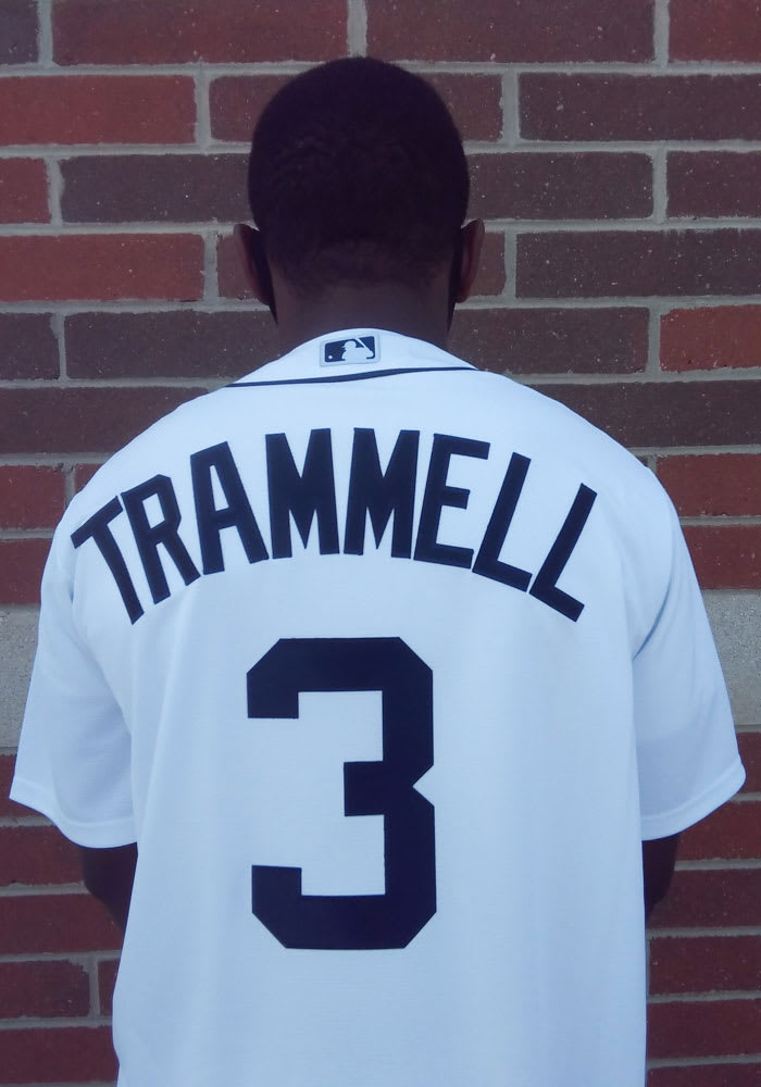 Alan Trammell Detroit Tigers Mens Replica 2020 Home Jersey - White