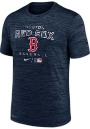 Nike Boston Red Sox Navy Blue LEGEND PRACTICE VELOCITY Short Sleeve T Shirt