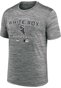 Nike Chicago White Sox Black LEGEND PRACTICE VELOCITY Short Sleeve T Shirt
