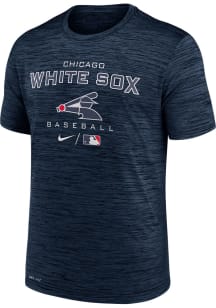 Nike Chicago White Sox Navy Blue LEGEND PRACTICE VELOCITY Short Sleeve T Shirt