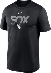 Nike Chicago White Sox Black MY TOWN LEGEND Short Sleeve T Shirt